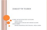 Zakat vs taxes