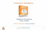 Customer Attributes: Magento Extension by Amasty. User Guide.
