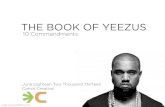 The Book of Yeezus by Carrot Creative