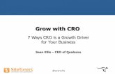 (Webinar)  7 Ways to Make CRO a Growth Driver for Your Business 2014