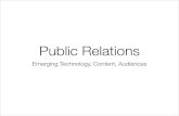 USC Emerging Technologies and Public Relations