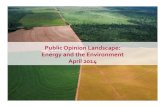 Public Opinion Landscape - Energy and the Environment