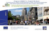 Program URBACT II, Projekt RE-Block: Vorstellung der lokalen Supportgruppe (Lokale Unterstützungsgruppe oder Stützungskonsortium) und dem Lokalen Aktionsplan