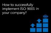 How to successfully implement ISO 9001 in your company