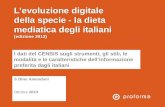 L’evoluzione digitale della specie - la dieta mediatica degli italiani 2013