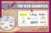 Top B2B Purple Goldfish Examples