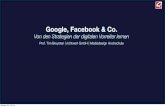 Buchakademie: Google, Facebook & Co. – von den Strategien der digitalen Vorreiter lernen (Eine Einführung)