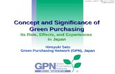 Concept and Significance of Green Purchasing