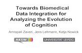 Towards Biomedical Data Integration for Analyzing the Evolution of Cognition
