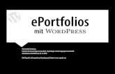 Eportfolios mit Wordpress