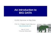An Introduction to Big Data