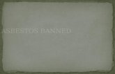 Asbestos banned