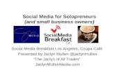 Social Media for Solopreneurs and Small Businesses