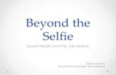 Using LinkedIn to Find a Job:  Beyond the Selfie - Using Social Media to Find a Job