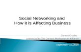 Social Networking and How it is Affecting Business