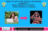 How to Win Miss California USA Social Networking Awards