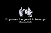 Functional programming in java script