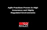Agile Practices Proven in Highly Regulated Environments by Craig Langenfeld