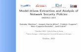 Model-driven Extraction and Analysis of Network Security Policies (at MoDELS'13)