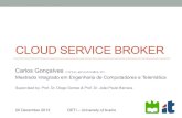 Master thesis presentation on 'Cloud Service Broker'