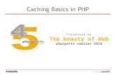 Caching basics in PHP