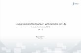 Using SockJS(Websocket) with Sencha Ext JS