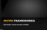 MVVM frameworks