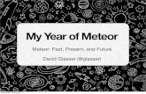 David Glasser in Chicago - Meteor: Past, Present, & Future