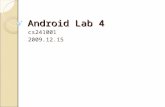 Android Lab4 - 程式語言實驗室