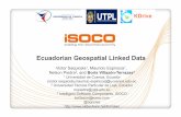 Ecuadorian Geospatial Linked Data
