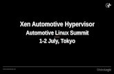 ALSS14: Xen Project Automotive Hypervisor (Demo)
