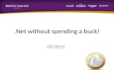 .Net without spending a buck