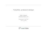 TLS/SSL Protocol Design 201006