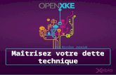 Open XKE - Maîtrisez votre dette technique par Nicolas Jozwiak