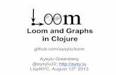Loom and Graphs in Clojure