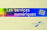 Plaquette des services numériques Unistra 2012