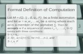 Theory of Computation - Lectures 4 and 5