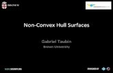Non-Convex Hull Surfaces, Siggraph Asia 2013 Technical Brief