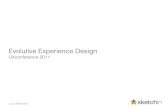 Evolutive experience design