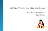 Mit OpenStack zur eigenen Cloud (LinuxWochen Wien, 2012)
