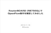 RouterBOARD with OpenFlow