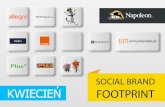 Social brand footprint - kwiecien 2014