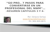 Go Pro - 7 Pasos Para Convertirse en un Profesional del Network Marketing - Eric Worre-(Cap 2 y 3)