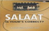 Salaat - Is Your’s Correct By Shaykh Fazlur Rahman Azmi