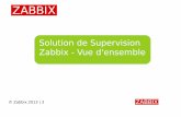 Presentation Zabbix en Français du 6 Juin 2013