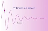 Trillingen en golven Sessie 4. Gedwongen harmonische oscillator • inhomogene differentiaalvergelijking • particuliere oplossing • oplossingen van homogene.
