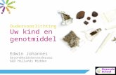 Oudervoorlichting: Edwin Johannes Gezondheidsbevorderaar GGD Hollands Midden Uw kind en genotmiddelen.