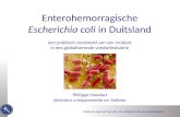Federaal Agentschap voor de Veiligheid van de Voedselketen Enterohemorragische Escherichia coli in Duitsland een praktisch voorbeeld van een incident in.