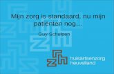 Mijn zorg is standaard, nu mijn patiënten nog… Guy Schulpen.