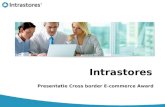 Intrastores Presentatie Cross border E-commerce Award.